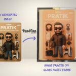 Action Figure Style Customizable Photo Frame